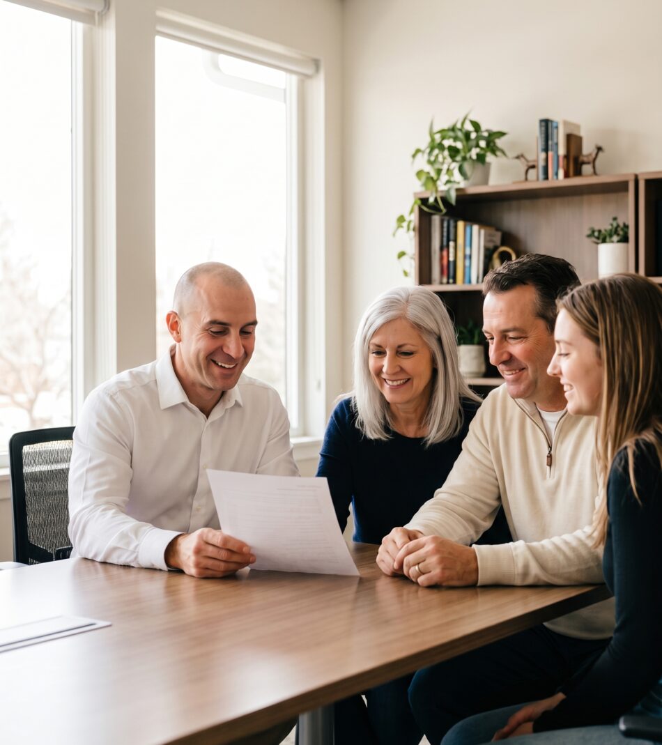 hero financial advisors meeting clients