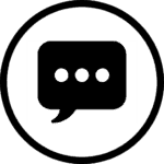 Christian Financial Advisors logo with speech bubble icon.