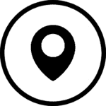Map pin icon representing financial advisory services location.